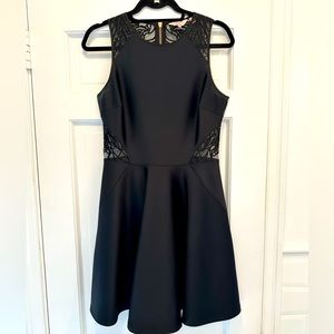 Ted Baker black mini dress
